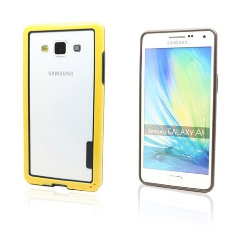 Alkio Samsung Galaxy A5 Bumper + Tpu Suojakuori Keltainen