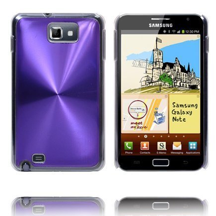 Alumiini Suojus Violetti Samsung Galaxy Note Suojakuori