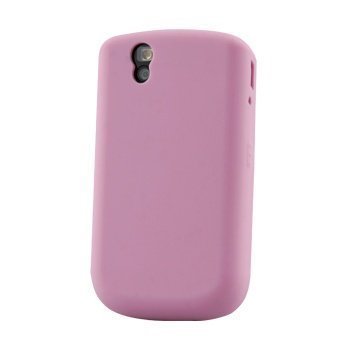 BlackBerry Bold 9650 Tour 9630 Silicone Cover Vaaleanpunainen