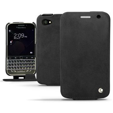 BlackBerry Classic Noreve Tradition Avattava Nahkakotelo Exception Dark Vintage