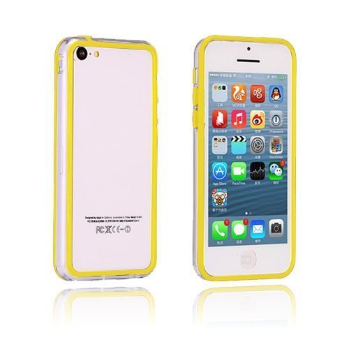 Clear Bumper Keltainen Iphone 5c Bumper