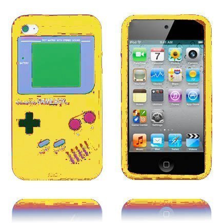 Game Boy Keltainen Ipod Touch 4 Silikonikuori