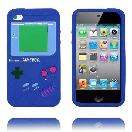 Game Boy Sininen Ipod Touch 4 Silikonikuori