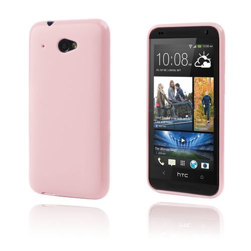 Gelcase Pinkki Htc Desire 601 Suojakuori