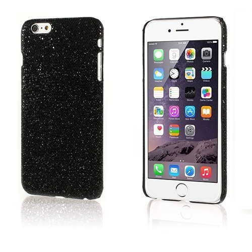 Glitter Musta Iphone 6 Plus Suojakuori