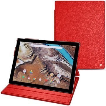 Google Pixel C Noreve Tradition Leather Case Ambition Tomate