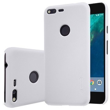 Google Pixel Nillkin Super Frosted Shield Kotelo Valkoinen