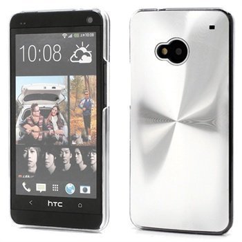 HTC One Loista Alumiininen Kuori Hopeinen