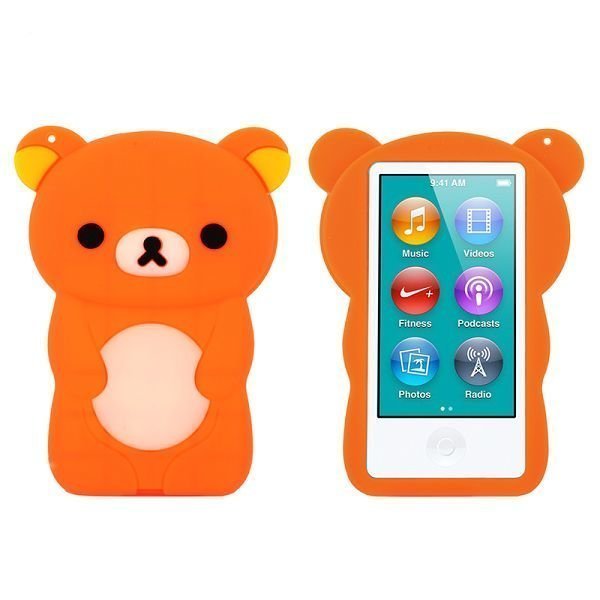 Happy Bear Oranssi Ipod Nano 7 Silikonikuori