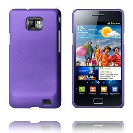 Hard Shell Violetti Samsung Galaxy S2 Suojakuori