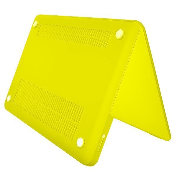 Hard Shell Yellow Protection Case For Macbook Pro 15.4"