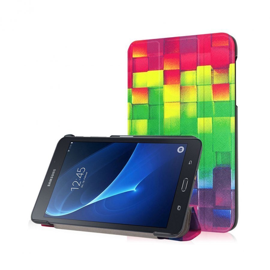 Holberg Samsung Galaxy Tab A 7.0 Nahkakotelo 3d Ruutukuvio