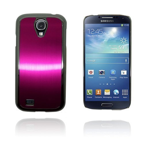 Hopea Reunus Aluback Kuuma Pinkki Samsung Galaxy S4 Suojakuori