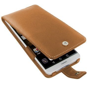 Huawei Ascend Mate7 PDair Leather Case 3THWM7FX1 Ruskea