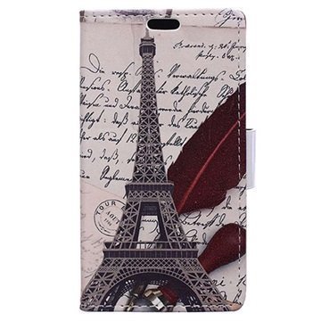 Huawei Honor 8 Wallet Case Eiffel Tower