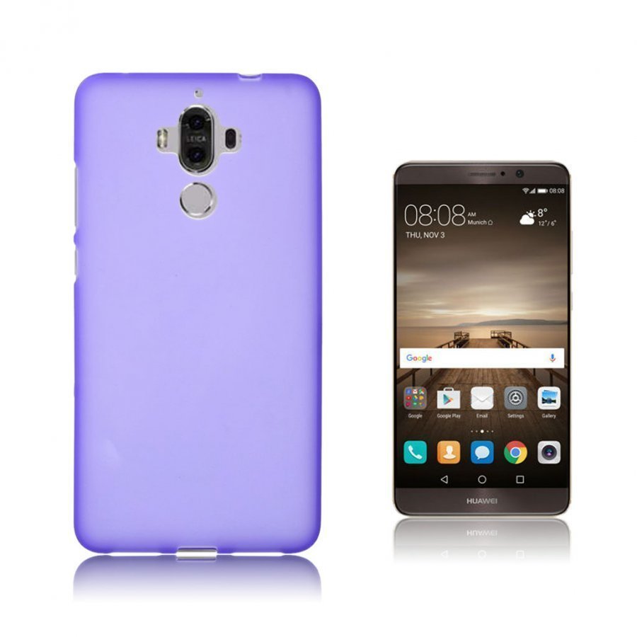 Huawei Mate 9 Joustava Matta Muovikuori Violetti