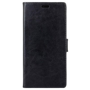 Huawei Mate 9 Pro Mate 9 Porsche Design Classic Lompakkokotelo Musta