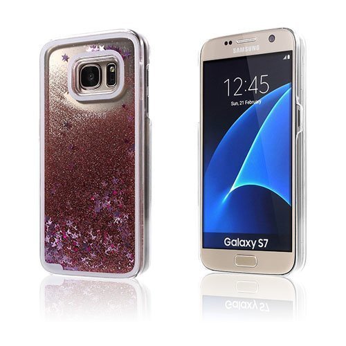 Hårderåde Samsung Galaxy S7 Kuori Vaalea Pinkki