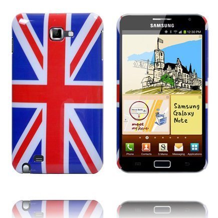 Iso-Britannian Lippu Samsung Galaxy Note Suojakuori