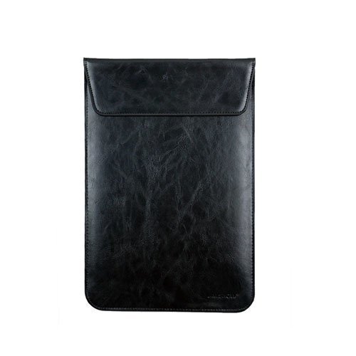 J.M.Show Leather Pouch For Macbook Pro 13.3 Retina Black