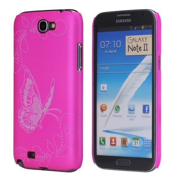 Joy Pinkki Samsung Galaxy Note 2 Suojakuori