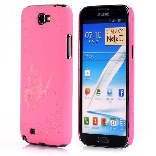 Joy Pinkki Samsung Galaxy Note 2 Suojakuori