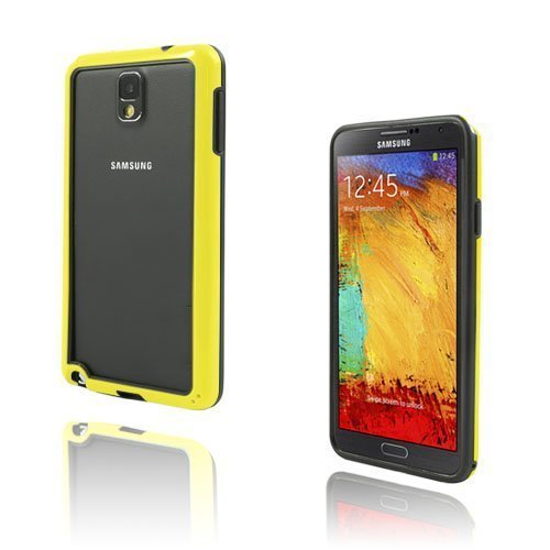 Jumper Keltainen Samsung Galaxy Note 3 Bumper Suojakehys