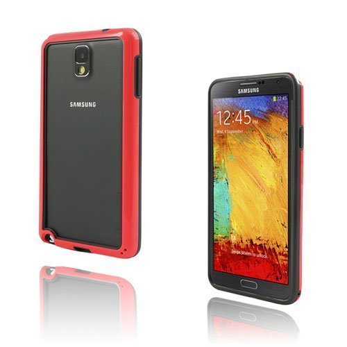 Jumper Punainen Samsung Galaxy Note 3 Bumper Suojakehys