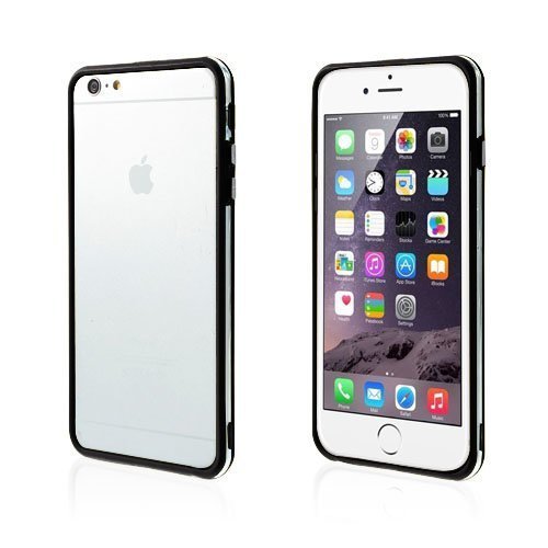 Jungsted Musta Iphone 6 Plus Bumper Suojakehys