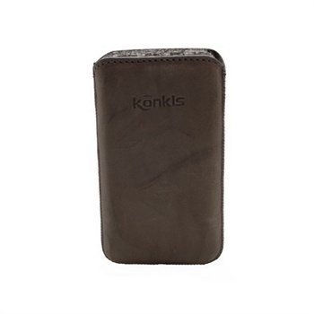Konkis Leather Case iPhone 4 / 4S HTC Desire S Nokia Asha 303 Washed Grey