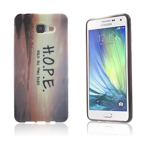 Krøyer Samsung Galaxy A5 2016 Silikonikuori Hope On Pain Ends Teksti