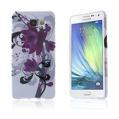 Krøyer Samsung Galaxy A5 2016 Silikonikuori Kapokki Kukkia