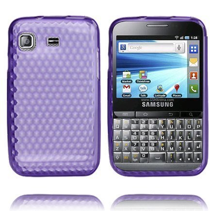 Kuutiot Violetti Samsung Galaxy Pro Silikonikuori