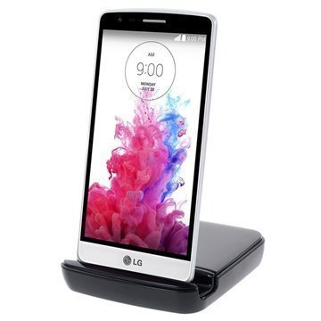 LG G3 G3 Dual-LTE Kaksoispöytälaturi Musta