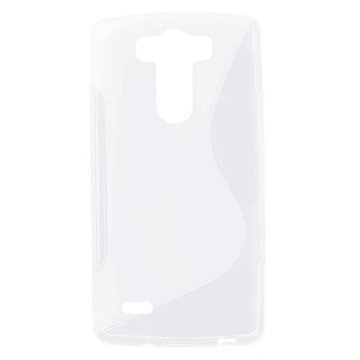 LG G3 S S-Curve TPU-Kotelo Läpinäkyvä