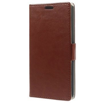 LG G3 Stylus Wallet Nahkakotelo Ruskea