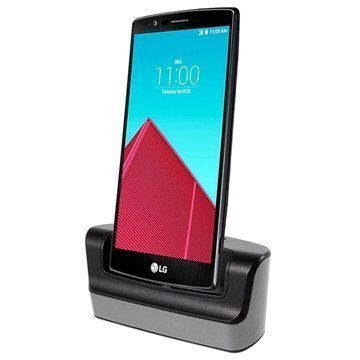 LG G4 2 in 1 Pöytälaturi Musta