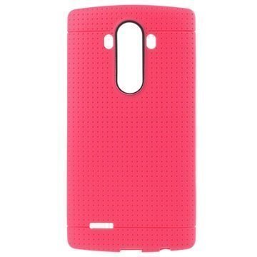 LG G4 Dream Mesh TPU Kotelo Kuuma Pinkki