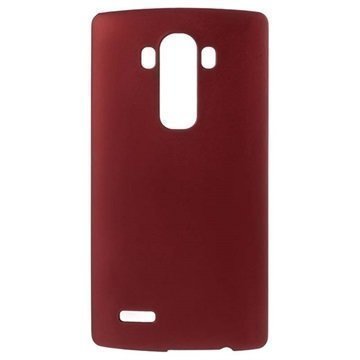 LG G4 Kova Kumipinnoitettu Suojakuori Punainen