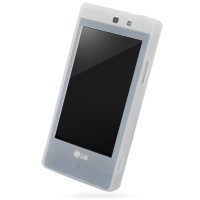 LG GD880 Mini Silicone Case White