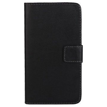 LG L Bello Wallet Nahkakotelo Musta