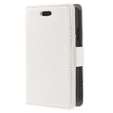 LG L40 D160 Wallet Nahkakotelo Valkoinen