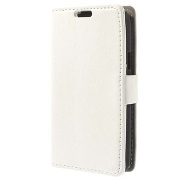 LG L50 Wallet Nahkakotelo Valkoinen