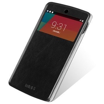 LG Nexus 5 Mofi Hui Series Läppäkotelo Musta