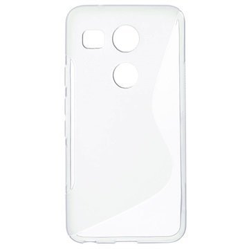 LG Nexus 5X S-Curve TPU-Kotelo Läpinäkyvä