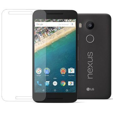 LG Nexus 5X Suojaava Karkaistun Lasin Näytönsuojakalvo