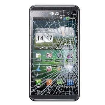 LG Optimus 3D P920 Näytön Lasin ja Kosketusnäytön Korjaus