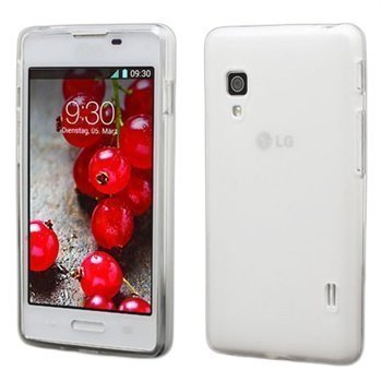 LG Optimus L5 II E460 Frost TPU-Kotelo Valkoinen