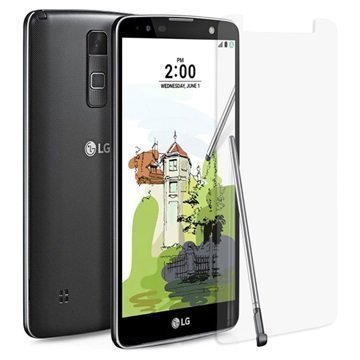 LG Stylus 2 Plus Suojaava Karkaistun Lasin Näytönsuojakalvo