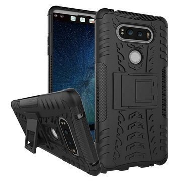 LG V20 Anti-Slip Hybrid Case Black